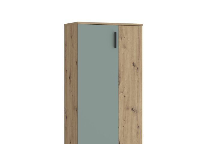 Szafka na buty 70 cm NET106 Dąb Artisan/Szałwia Indeks: BTS321-M934 nofb-12