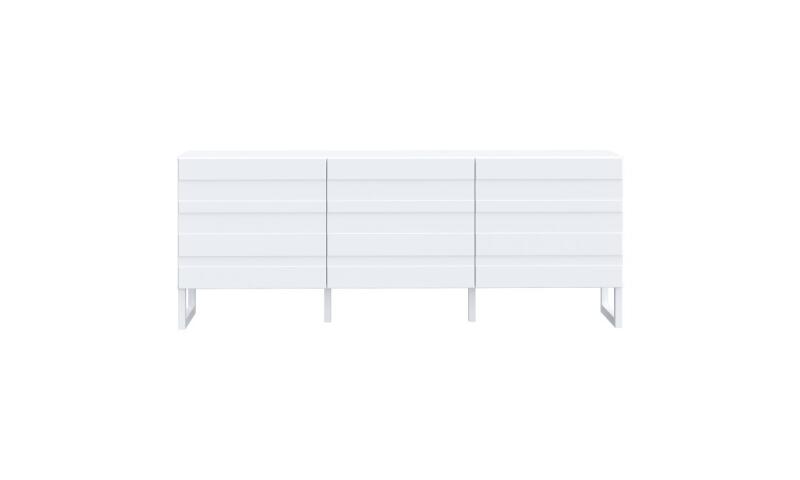 BTFR-04 BEATA szafka RTV biały - obrazek 3