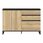 Opis Szafka na buty QUAYLE to nieodłączny element wyposażenia nowoczesnego przedpokoju. Mebel wyposażony w dwudrzwiową szafkę z 2 połkami, szafkę uchylną z przegrodami na buty oraz 2 podręczne szuflady pomoże w przechowywaniu obuwia,dodatków, takich jak rękawiczki, szaliki oraz środków pielęgnacyjnych. Na blacie znajdzie się miejsce na schowek na klucze, lampion lub świecę zapachową, roślinę doniczkową lub dekorację. Całość zachwyca też kolorystyką, łączącą elementy czerni i dekoru dębu. Mebel o wymiarach 150,1 cm szerokości, 99,3 cm wysokości oraz 34,1 cm głębokości Stylowe połączenie kolorystyczne czerni i dekoru Dąb Mauvella Maksymalne obciążenie blatu do 20 kg Maksymalne obciążenie szuflady do 5 kg W szafce możesz przechować do 10 par butów Mebel osadzono na solidnych, czarnych nóżkach w literę "U" Wybrane elementy mebla zabezpieczono odpornym na uszkodzenia obrzeżem ABS Montaż do ściany wymagany (okucia w zestawie) Szczegóły produktu Informacje logistyczne Instrukcje montażu i karty bezpieczeństwa produktu Szafka na buty L Indeks: QXLK231L-M733 PIFS-09 PIOTR szafka na buty dąb Mauvella