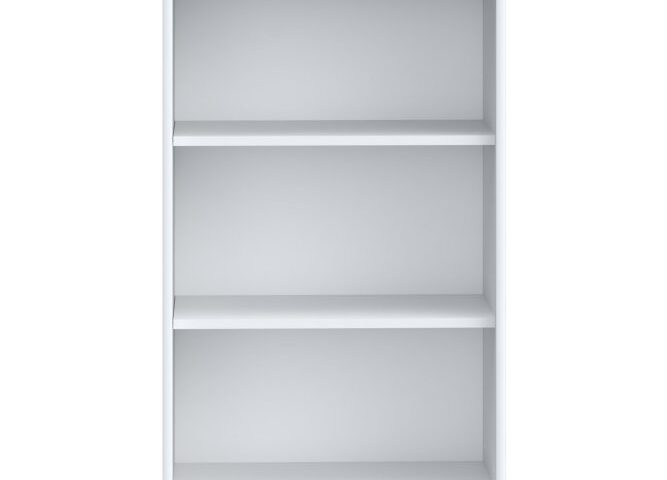 Wąski niski regał 55 cm NET106 Biały Indeks: T2KR70-120 NOFR-33 NORBERT regał biały