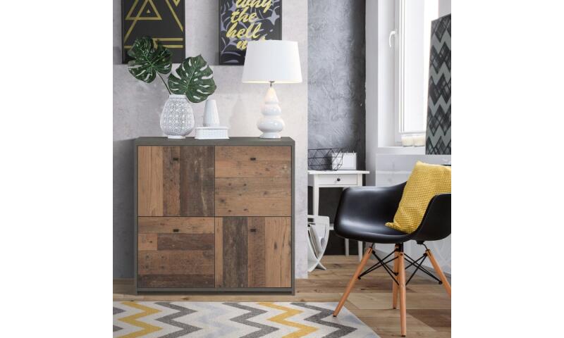 BEFK-02 BENIO komoda old wood vintage - obrazek 5