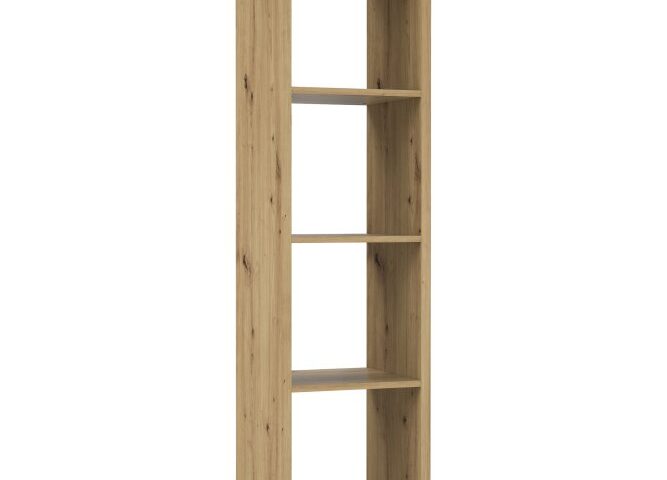 Wąski regał otwarty NET106 Dąb Artisan Indeks: MXXR411-D78 nofr-20