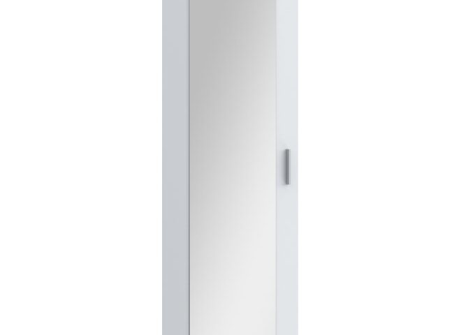 Szafa na buty z lustrem 50 cm NET106 Biały Indeks: MS162-120 nofb-15