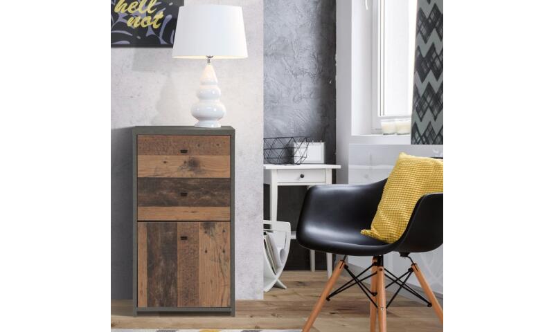 BEFK-01 BENIO komoda old wood vintage - obrazek 5