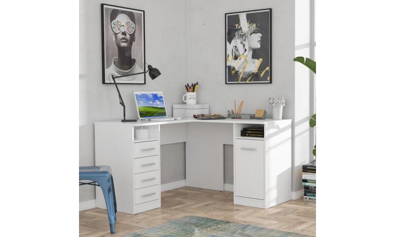 NOFB-04 NORBERT biurko biały - obrazek 4