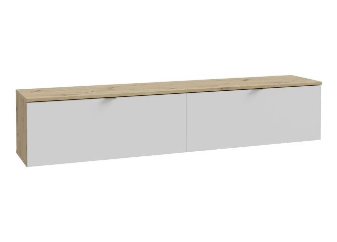 Szafka RTV wisząca 180 cm LIBERTAD Dąb Artisan/Biały Indeks: LBTT121-M956 lłfr-02