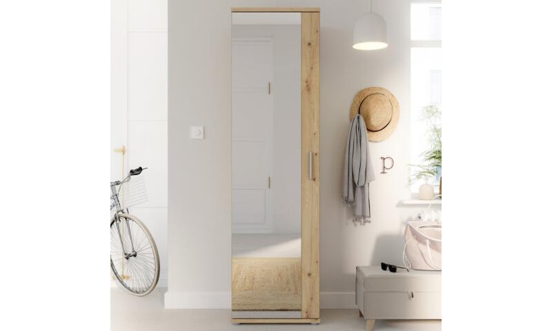 NOFB-15 NORBERT szafa na buty dąb artisan - obrazek 5