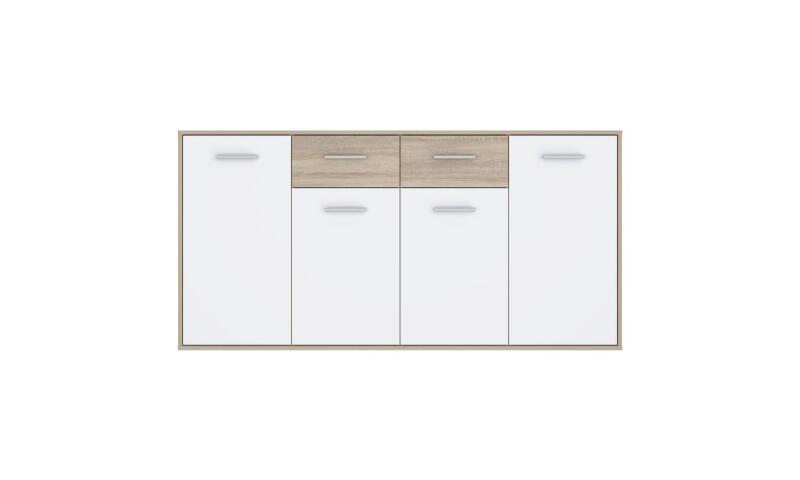AEFK-03 AREK komoda dąb sonoma / biały - obrazek 3