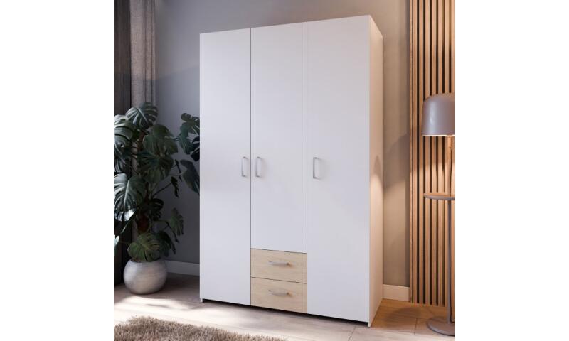 EDFS-21 EDYTA szafa biały / dąb puccini - obrazek 5