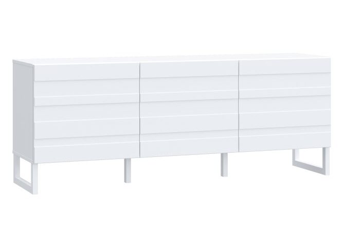 Szafka RTV 160 cm BRETANIA Biały Indeks: BQTT232-M731 btfr-04 biały