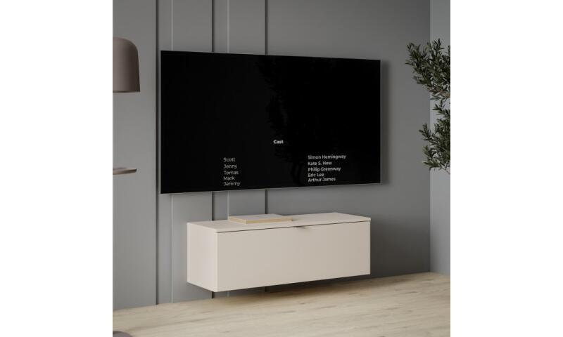 LŁFR-01 LESŁAW szafka RTV piaskowy - obrazek 4