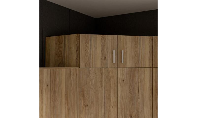 EDFN-15 EDYTA nadstawka na szafę narożna dąb mauvella - obrazek 4