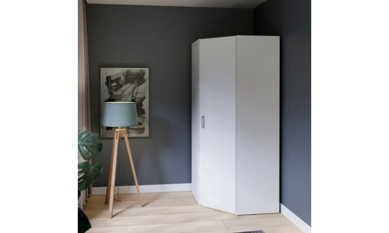 EDFS-13 EDYTA szafa narożna biały - obrazek 5