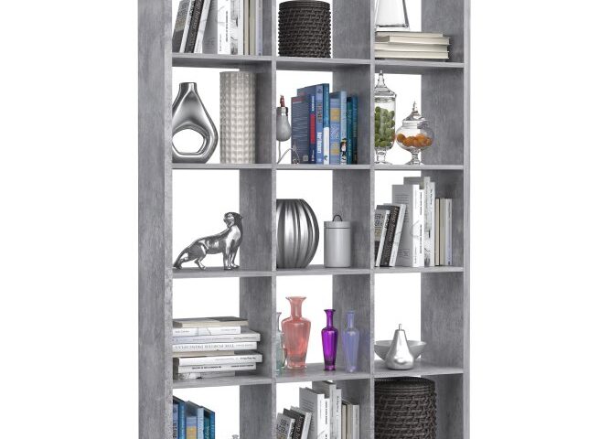 Duży regał otwarty NET106 Beton Indeks: MXXR431-U39 nofr-21