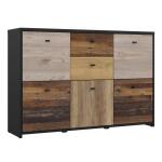 Komoda Indeks: SQNK233-C604 befk-05 old wood czarny