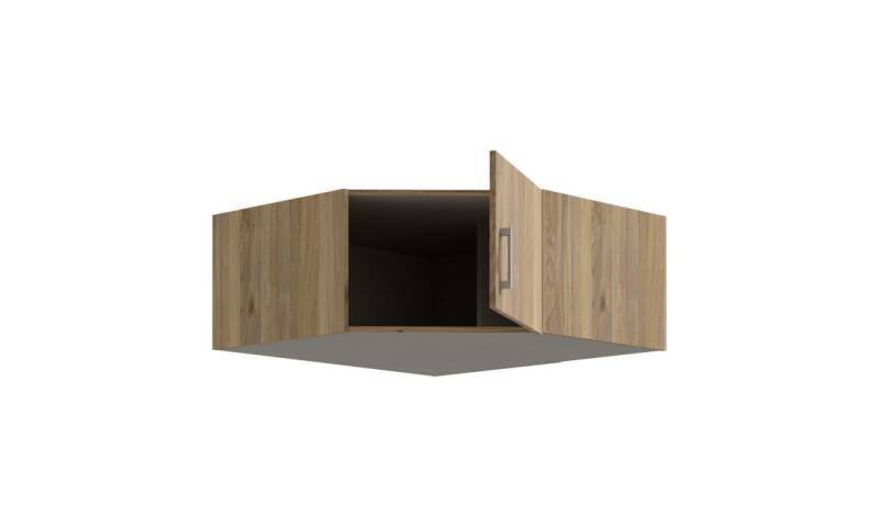 EDFN-16 EDYTA nadstawka na szafę narożna dąb mauvella - obrazek 4