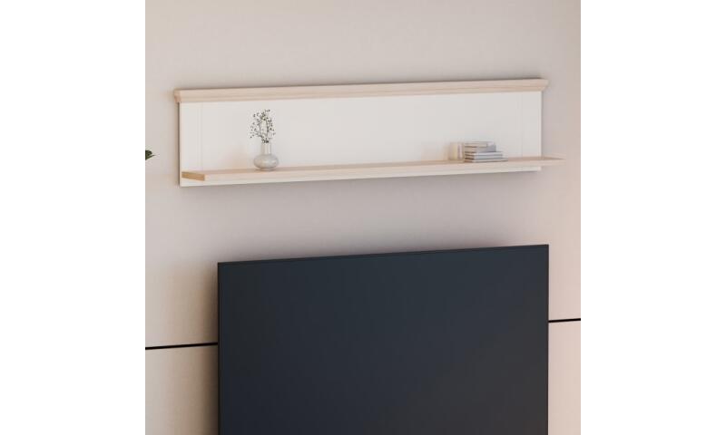 PTFP-12 PATRYCJA półka dąb riva / biały - obrazek 3