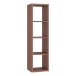 Wąski regał otwarty NET106 Terakota Indeks: MXXR411-U72 nofr-52