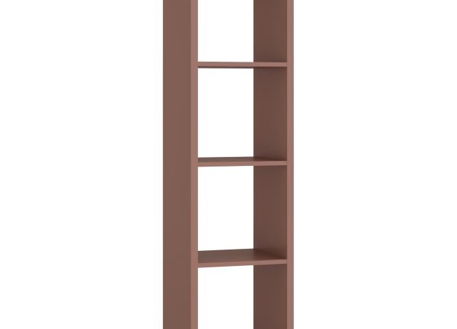 Wąski regał otwarty NET106 Terakota Indeks: MXXR411-U72 nofr-52