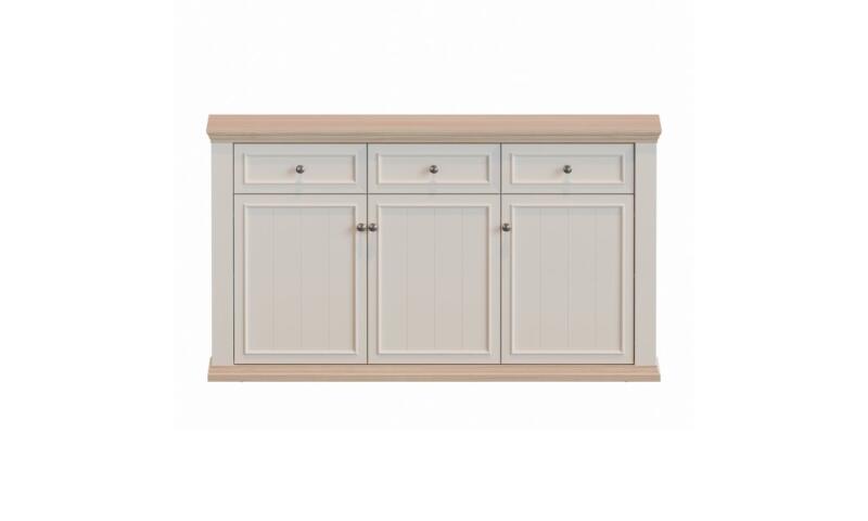 PTFK-05 PATRYCJA komoda dąb riva / biały - obrazek 3