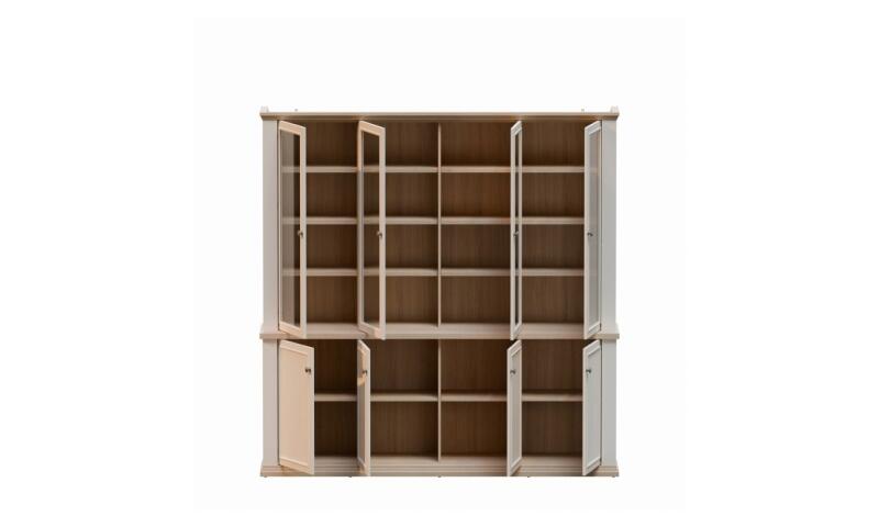 PTFW-01 PATRYCJA witryna dąb riva / biały - obrazek 4