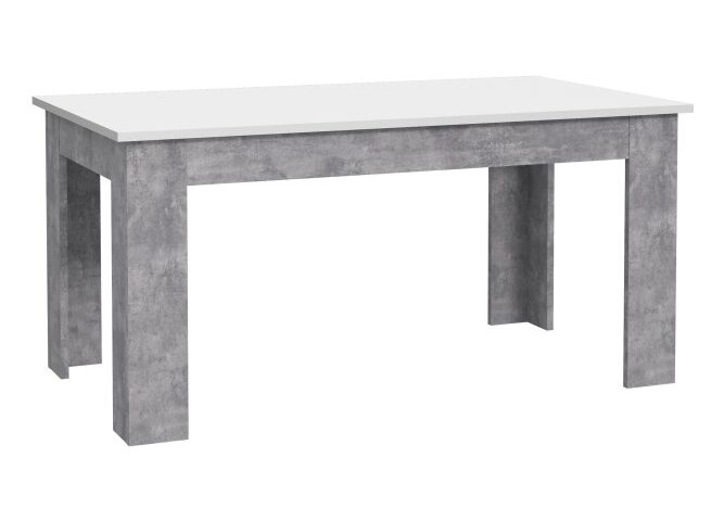 Stół 160x90 cm Biały/Beton Indeks: FINPILVI16-C432 pafs-04 biały beton