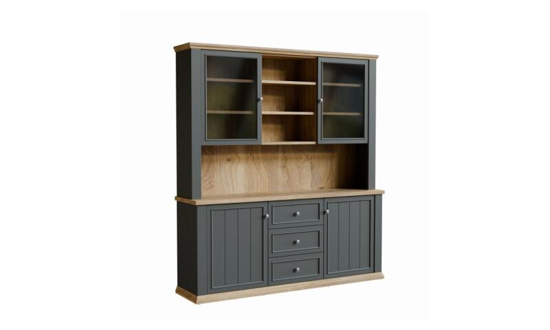 Bufet Indeks: PNTR731-Q243 ptfw-02 Dąb Mauvella / Uni Wolfram Szary