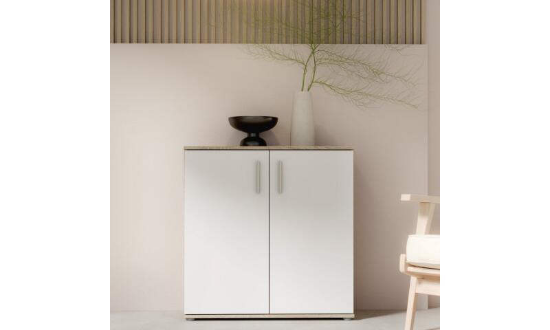 NOFK-53 NORBERT komoda dąb sonoma / biały - obrazek 4