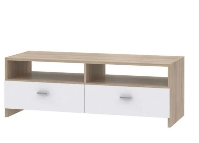 Szafka RTV 100 cm HELPPO Dąb Artisan/Czarny Indeks: FINBNT12-M709 nofr-50