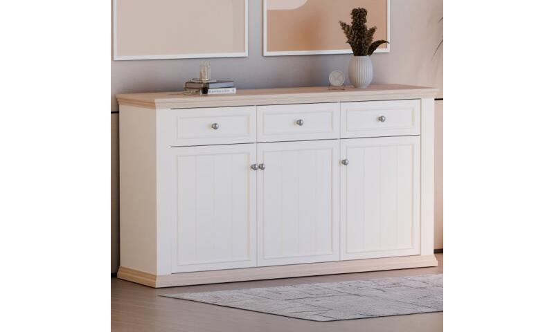 PTFK-05 PATRYCJA komoda dąb riva / biały - obrazek 5