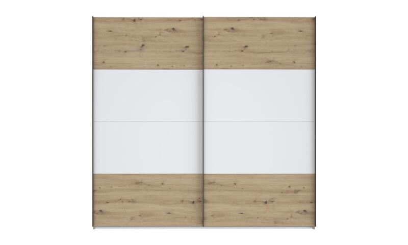 Szafa przesuwna 220 cm CISMON Dąb Artisan/Biały Indeks: NERS924E1-C830 CSFS-02 CZESIA szafa