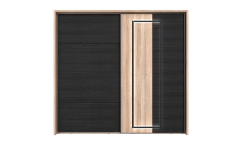 Opis Szafa ubraniowa w stylu nowoczesnym z kolekcji SIRIUS CROWN w kolorze Śliwy comano i Dębu Czarnego będzie pięknie prezentować się w każdej sypialni. Posiada odpowiednio dużo miejsca do przechowywania ubrań. Posiada pięć półek z płyty Uchwyty z tworzywa w kolorze czarnym Posiada obrzeże ABS odporne na uszkodzenia Wbudowane oświetlenie podkreśla niezwykły charakter mebla Maksymalne obciążenie drążka do 15 kg Maksymalne obciążenie półek do 5 kg; 10 kg W ofercie dostępne są dodatkowe półki oraz komody wewnętrzne, co zapewnia dodatkowe miejsce do przechowywania Montaż do ściany wymagany (okucia w zestawie) Szczegóły produktu Informacje logistyczne Instrukcje montażu i karty bezpieczeństwa produktu Szafa przesuwna 230 cm z oświetleniem SIRIUS CROWN Śliwa Comano/Dąb Czarny Indeks: SRCSET02B-C867 SNFS-14 SANDRA szafa