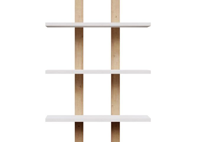 Półka pionowa 70 cm CHESAPEAKE Dąb Riviera/Dąb Śnieżny Indeks: HVKB02-M586 CHFP-08 CHOPIN półka