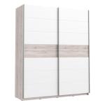 Szafa przesuwna 170 cm RONDINO Dąb Piaskowy/Biały Połysk Indeks: RDNS727E1-T30 RAFS-09 RADEK szafa