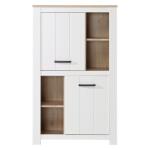 Szafka 90 cm ELARA Biały/Dąb Bianco Indeks: ERXS413-C586 EWFS-05 EDWIN szafka