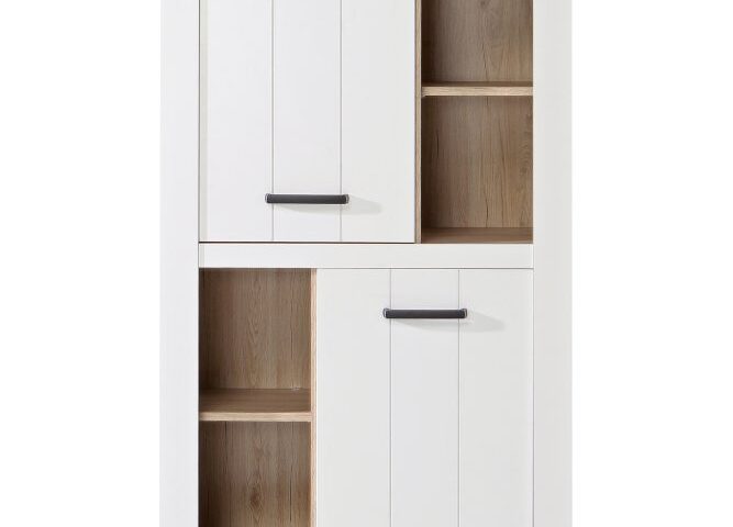 Szafka 90 cm ELARA Biały/Dąb Bianco Indeks: ERXS413-C586 EWFS-05 EDWIN szafka