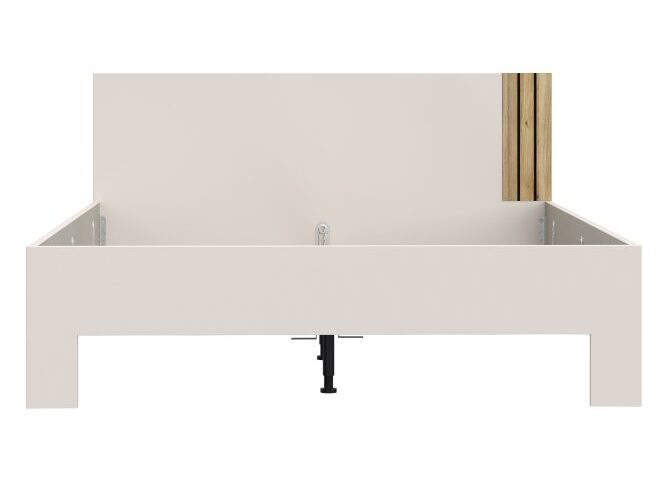 Łóżko dwuosobowe 160x200 cm WAIKATO Piaskowy Indeks: WKTL1162-M902 WLFS-04 WALENTY stelaż łóżka