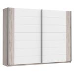 Szafa przesuwna 270 cm RONDINO Dąb Piaskowy/Biały Połysk Indeks: RDNS127E1-T30 RAFS-08 RADEK szafa
