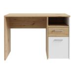 Biurko 110x60 cm z szufladą i szafką CULGOA Dąb Artisan Indeks: CUGB111-C881 CYFB-03 CYPRIAN biurko