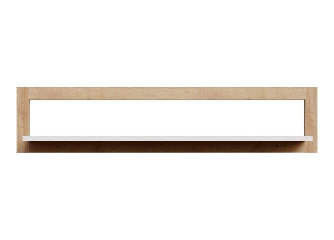 Półka ścienna 150 cm CHESAPEAKE Dąb Riviera/Dąb Śnieżny Indeks: HVKB01-M586 CHFP-07 CHOPIN półka