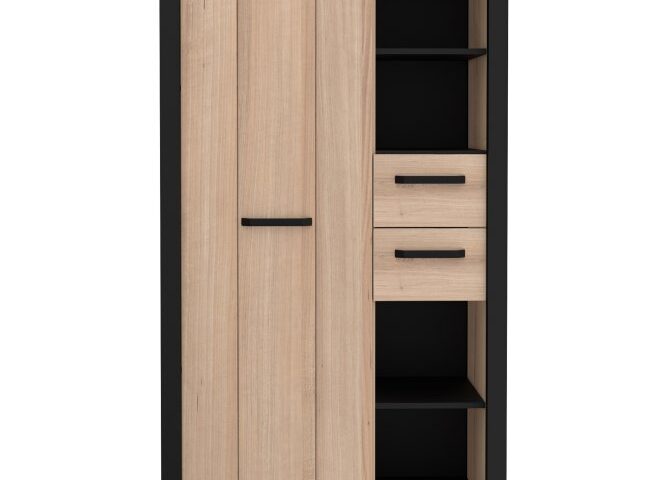 Szafka 90 cm z szufladami BLACK HILL Śliwa Comano/Czarny Indeks: BLHS5211-C876 BŁFS-03 BŁAŻEJ szafka