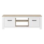 Szafka RTV 160 cm ELARA Biały/Dąb Bianco Indeks: ERXT131-C586 EWFR-06 EDWIN szafka RTV