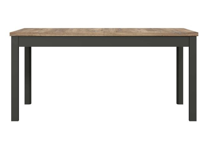 Stół rozkładany 160x90 cm JOKKAZ Dąb Flagstaff/Czarny Indeks: TBLT7029-M559 JIFS-06 JANINA stół rozkładany