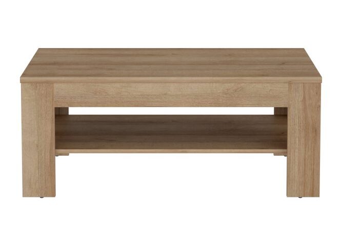 Stolik kawowy prostokątny z półką 110x60 cm ATTENTION Dąb Riviera Indeks: CFTT5016-D85 ANFS-16 ANITA stolik