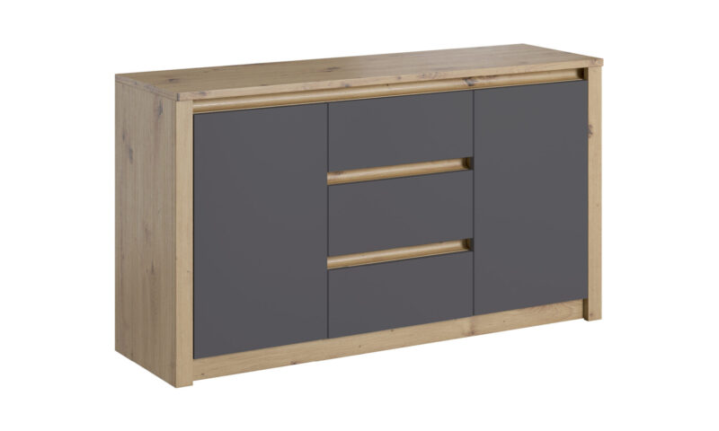 MEGK-01 MERIDA komoda szary