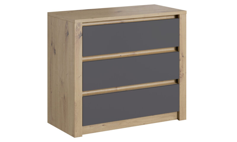 MEGK-03 MERIDA komoda szary